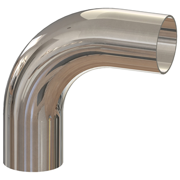 BioPharm 90° 316L Stainless Steel Weld Elbow